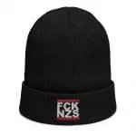 FCK NZS Organic Ribbed Beanie