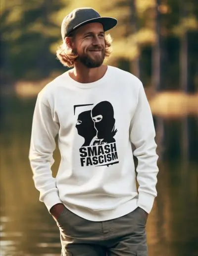 Smash Fascism Antifa Sweatshirt