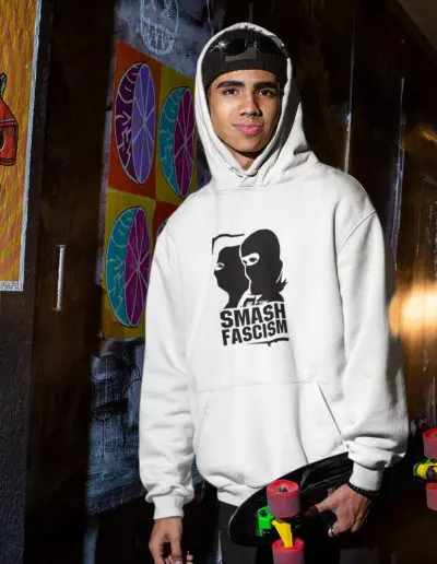 Smash Fascism Antifa Unisex Hoodie