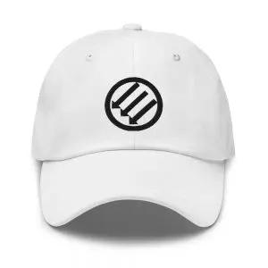 Antifa Iron Front 3 Arrows Dad Hat