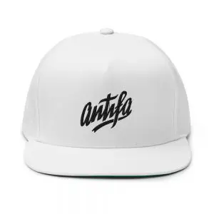 Antifa Flat Bill Cap