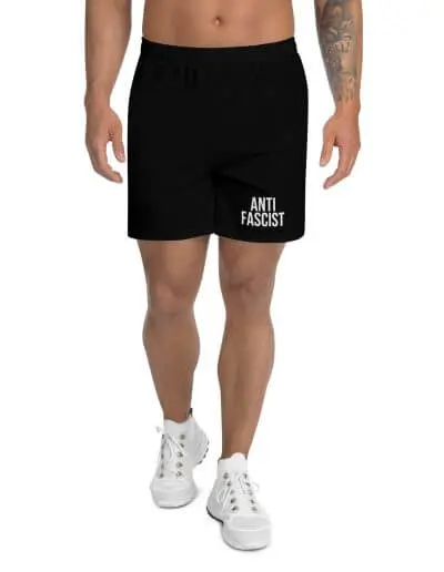 Anti-Fascist Men's Long Shorts