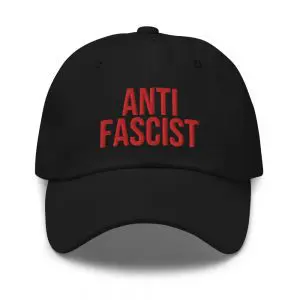 Anti-Fascist Red Dad Hat