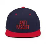 Antifascist Red Snapback Hat