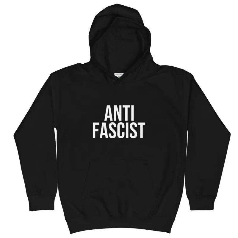 Anti-Fascist Kids Hoodie