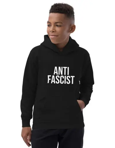 Anti-Fascist Kids Hoodie