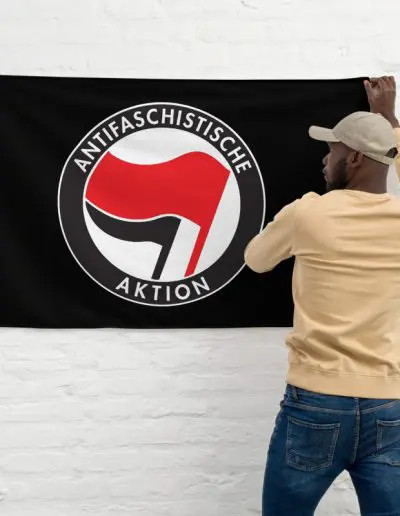 Antifa Antifaschistische Aktion Flag