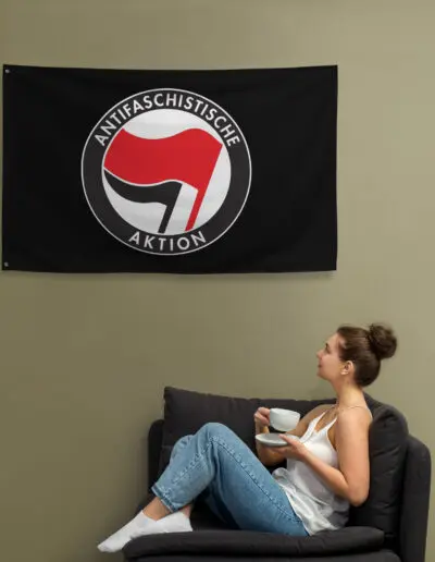 Antifa Antifaschistische Aktion Flag