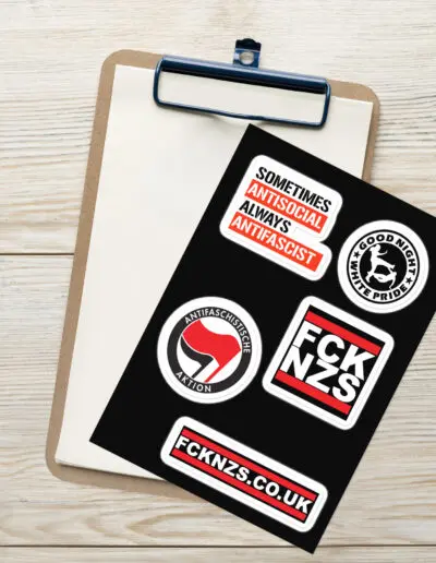 Anti-Fascist Sticker Sheet