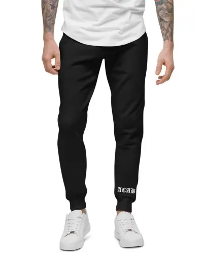 ACAB Unisex Fleece Sweatpants/Joggers