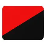 Anarcho-Syndicalism Flag Mouse Pad