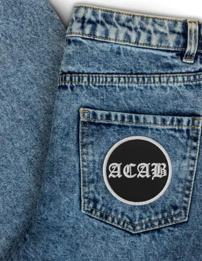 ACAB Embroidered Patches