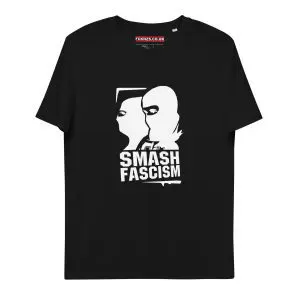 Smash Fascism Unisex Organic Cotton T-shirt