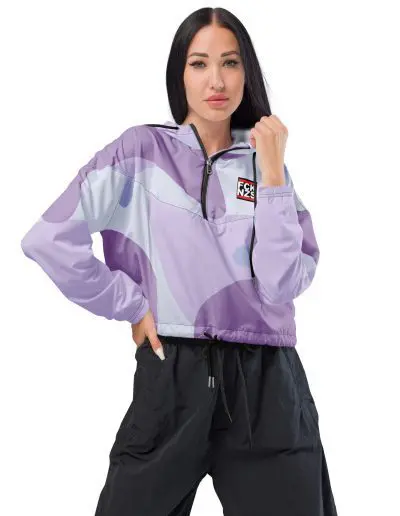 ACAB Women’s Cropped Windbreaker