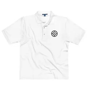 Antifa Iron Front 3 Arrows Men's Premium Polo