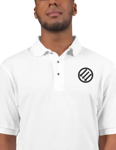 Antifa Iron Front 3 Arrows Men's Premium Polo