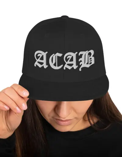 ACAB Snapback Hat