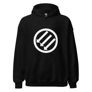 Antifa Iron Front 3 Arrows Unisex Hoodie