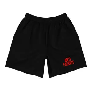 Anti-Fascist Red Men's Recycled Shorts