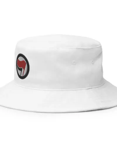 Antifa Antifaschistische Aktion Flag Bucket Hat