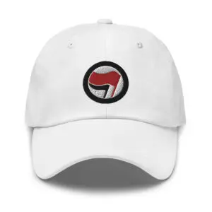 Antifa Antifaschistische Aktion Flag Dad Hat