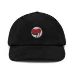 Antifa Antifaschistische Aktion Flag Corduroy Hat