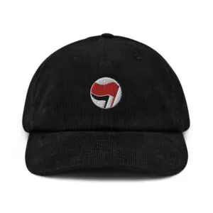 Antifa Antifaschistische Aktion Flag Corduroy Hat