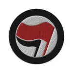 Antifa Antifaschistische Aktion Flag Embroidered Patch