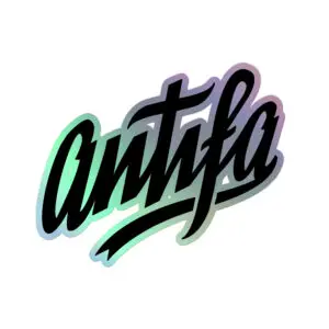 Antifa Holographic Stickers