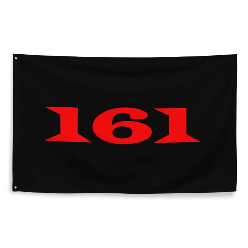 Red 161 AFA Antifa Flag