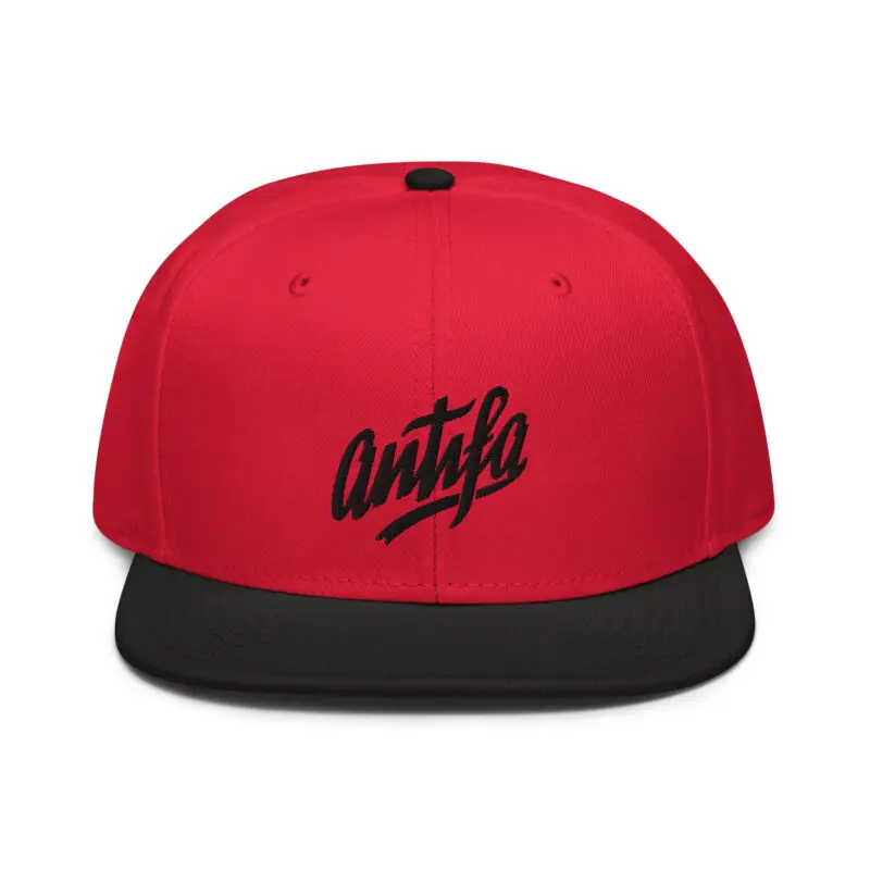 Antifa Antifascist Snapback Hat