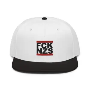 FCK NZS Black Antifa Snapback Hat