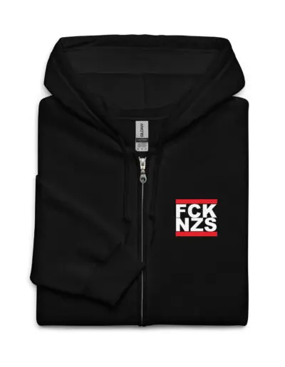 FCK NZS Antifascist Unisex Heavy Blend Zip Hoodie