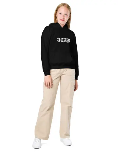 ACAB All Cops Are Bastards Kids Heavy Blend Hoodie