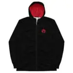 Anarchy Red Anarchist Symbol Men’s Windbreaker