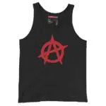 Anarchy Red Anarchist Symbol Unisex Tank Top Vest