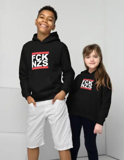 FCK NZS Antifa Kids Hoodie