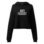 Antifascist Crop Hoodie