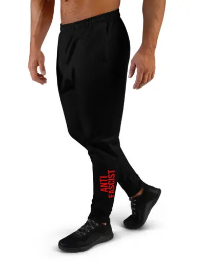 Anti-Fascist Red Men's Joggers Tracksuit Bottoms