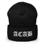 ACAB All Cops Are Bastards Cuffed Beanie