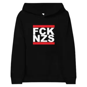 FCK NZS Antifa Kids Fleece Hoodie