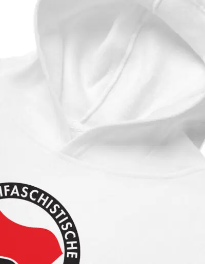 Antifa Antifaschistische Aktion Flag Kids Fleece Hoodie