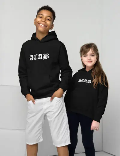 ACAB All Cops Are Bastards Kids Hoodie