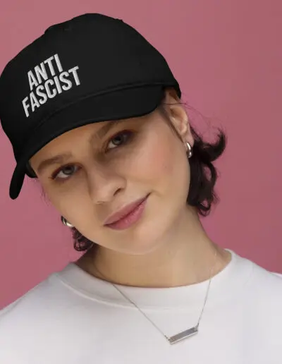 Anti-Fascist Organic Dad Hat