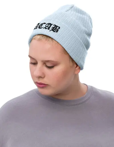 ACAB All Cops Are Bastards Recycled Cuffed Beanie