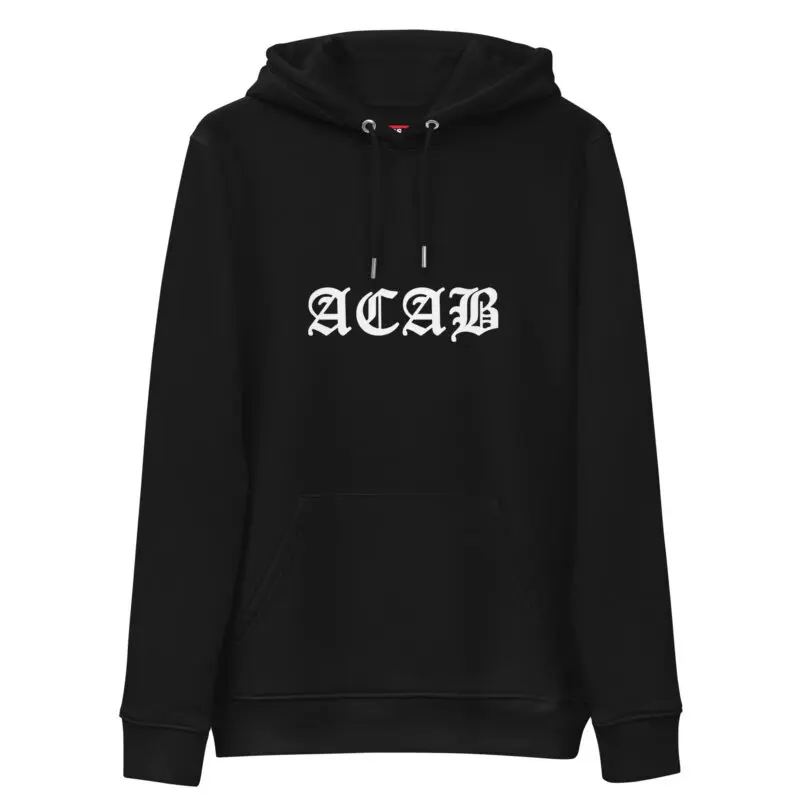 ACAB All Cops Are Bastards Unisex Organic Hoodie