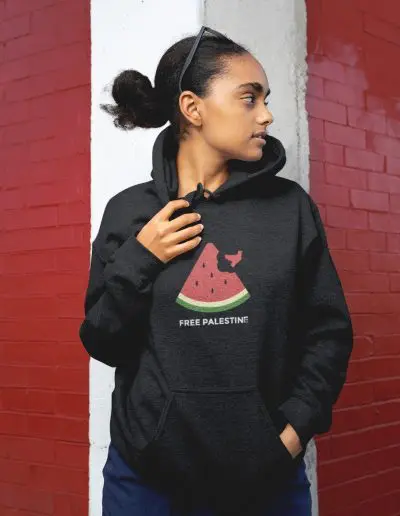 Free Palestine Watermelon Unisex Hoodie