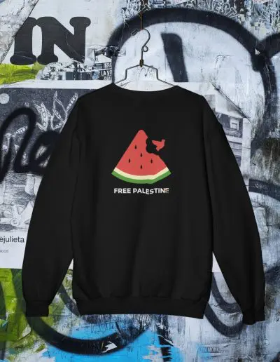 Free Palestine Watermelon Unisex Sweatshirt