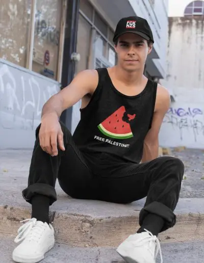 Free Palestine Watermelon Tank Top Vest