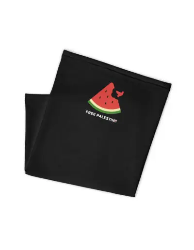 Free Palestine Watermelon Neck Gaiter